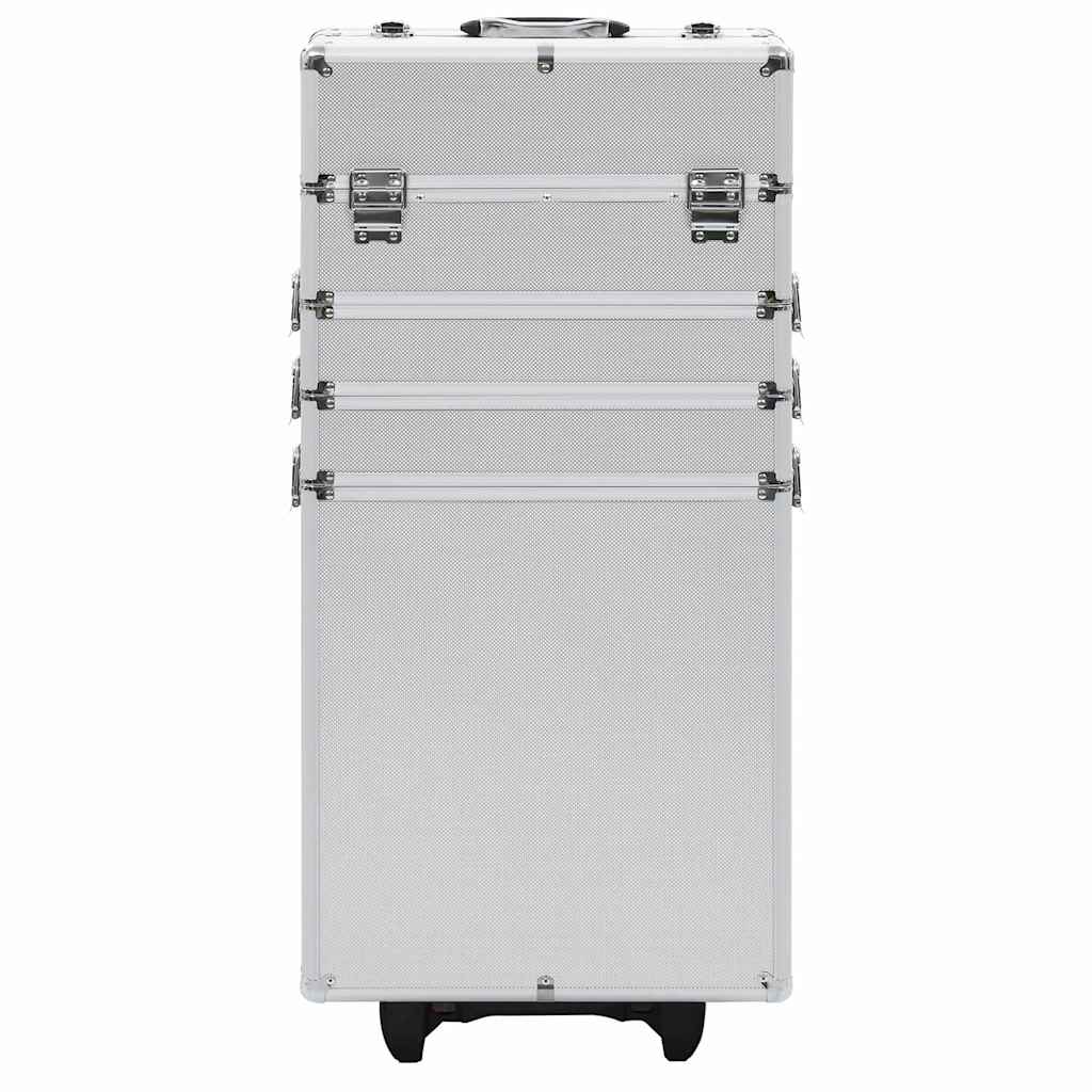 Kosmetikkoffer Aluminium Schwarz