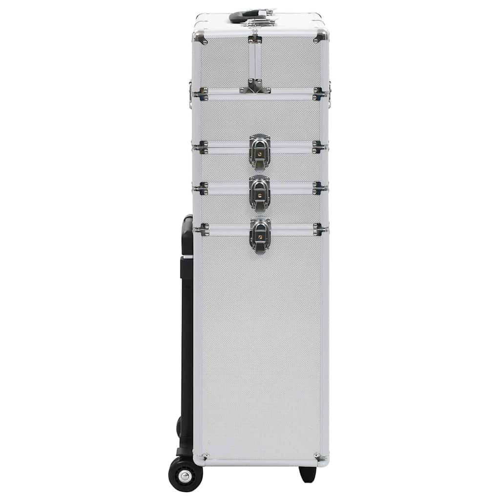 Kosmetikkoffer Aluminium Schwarz
