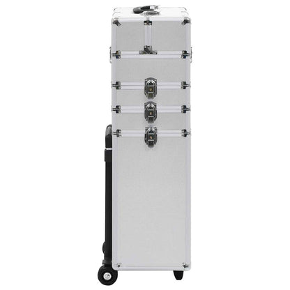Kosmetikkoffer Aluminium Schwarz