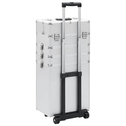 Kosmetikkoffer Aluminium Schwarz