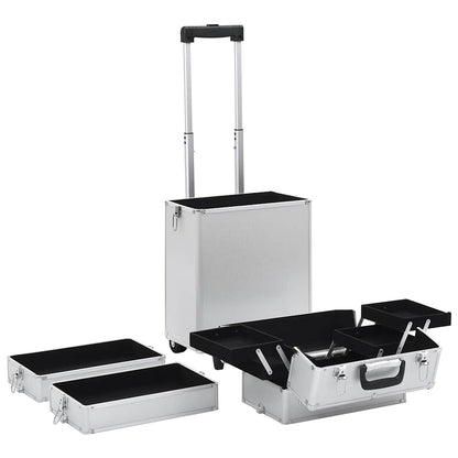 Kosmetikkoffer Aluminium Schwarz