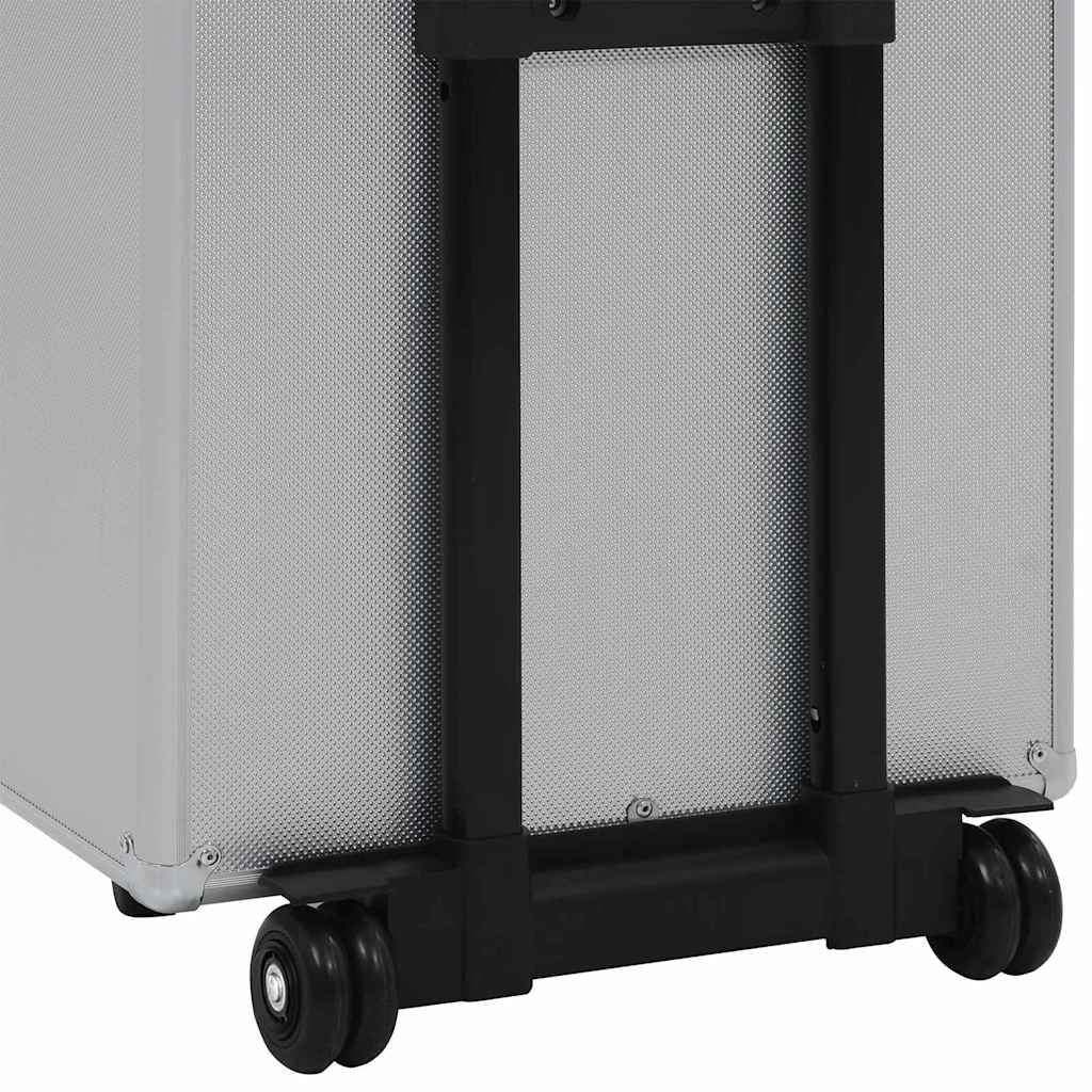 Kosmetikkoffer Aluminium Schwarz