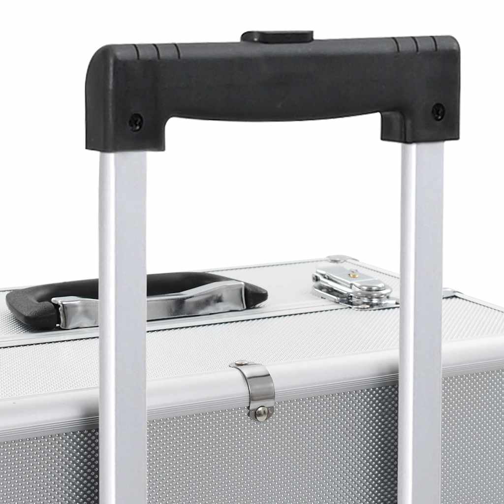 Kosmetikkoffer Aluminium Schwarz