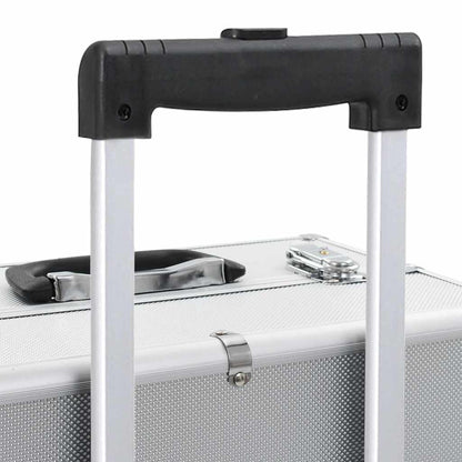 Kosmetikkoffer Aluminium Schwarz