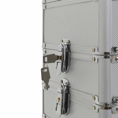 Kosmetikkoffer Aluminium Schwarz