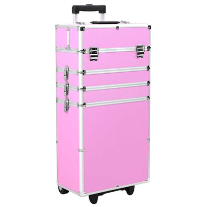 Kosmetikkoffer Aluminium Schwarz