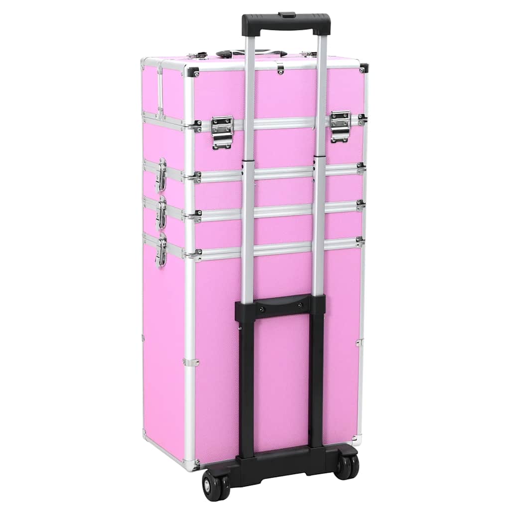 Kosmetikkoffer Aluminium Schwarz