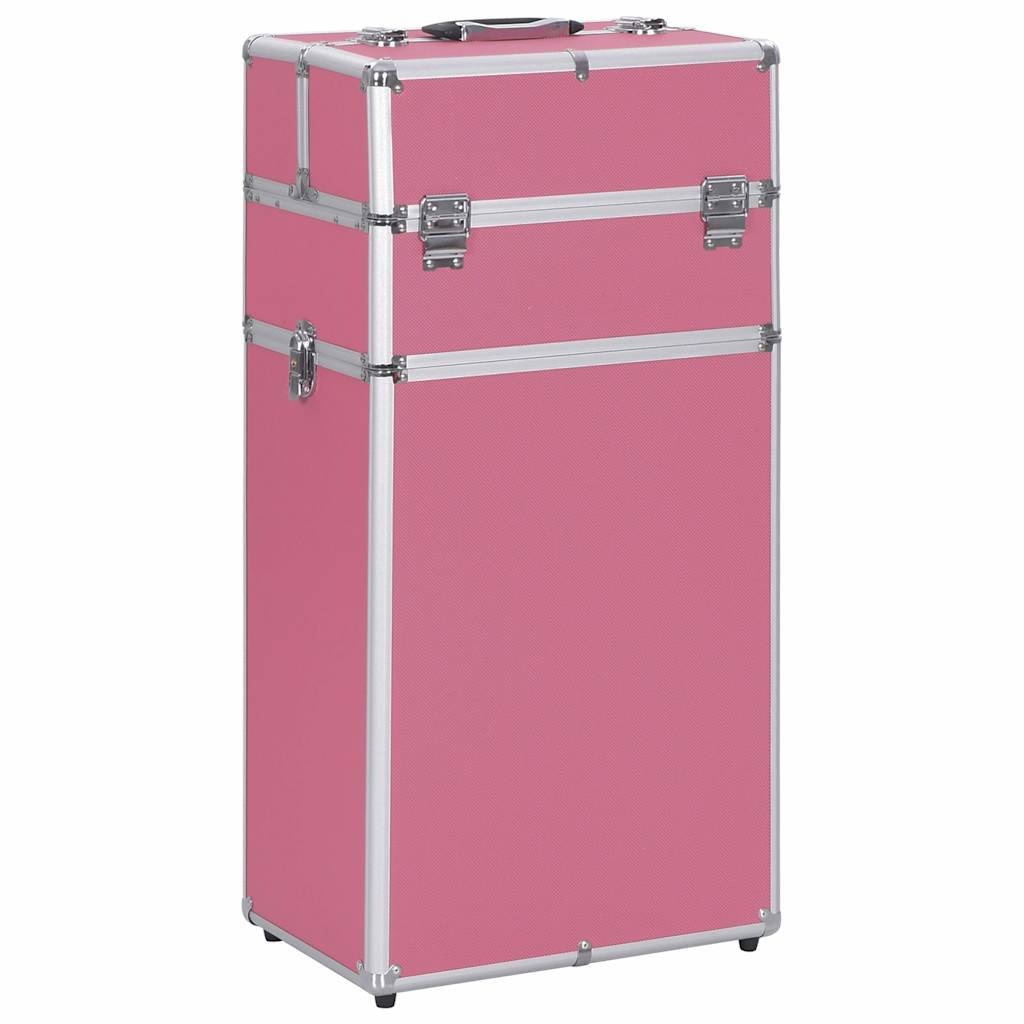 Kosmetikkoffer Aluminium Schwarz