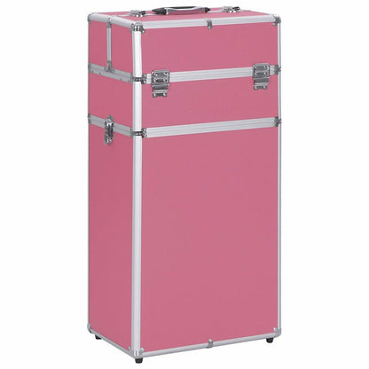 Kosmetikkoffer Aluminium Schwarz