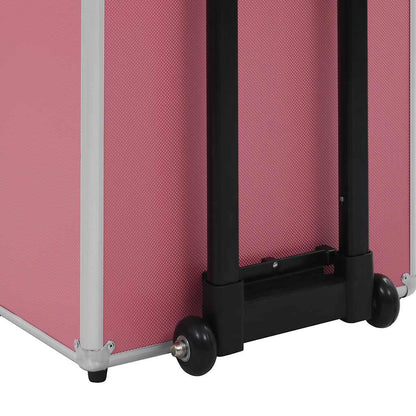 Kosmetikkoffer Aluminium Schwarz
