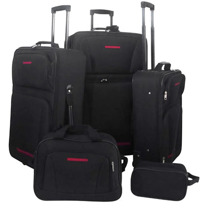 5-tlg. Reiseset | Kofferset | Reisekoffer | Trolleyset | inkl. Kulturtasche