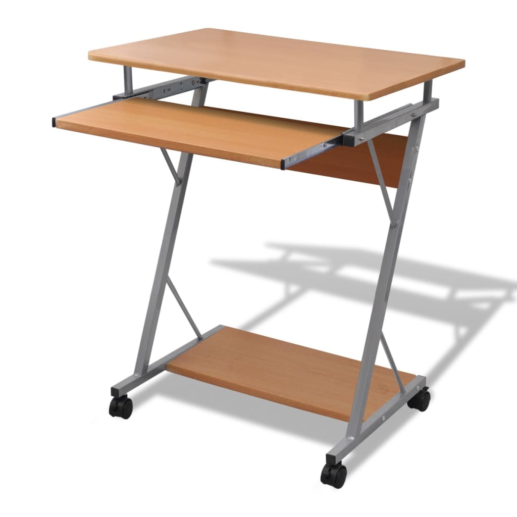 Computertisch Computerwagen Pc Tisch Bürotisch Laptop Rollen