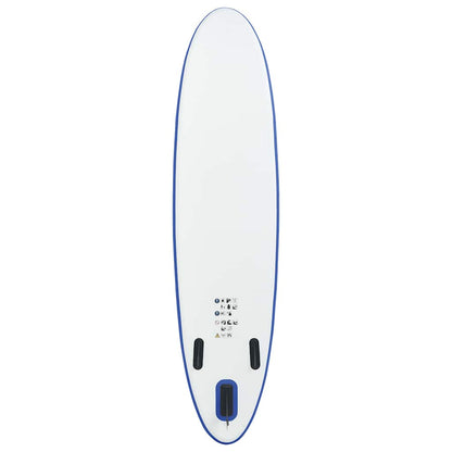 Stand Up Paddle Board SUP Aufblasbar Rot und Weiß