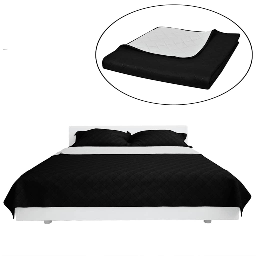 Zweiseitige Tagesdecke | Bettdecke | Steppdecke | Schlafdecke | 220 x 240 cm