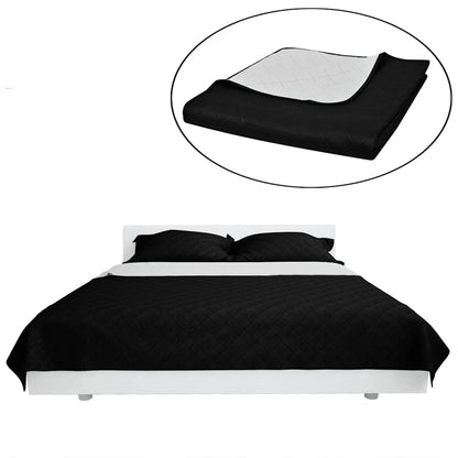 Zweiseitige Tagesdecke | Bettdecke | Steppdecke | Schlafdecke | 220 x 240 cm