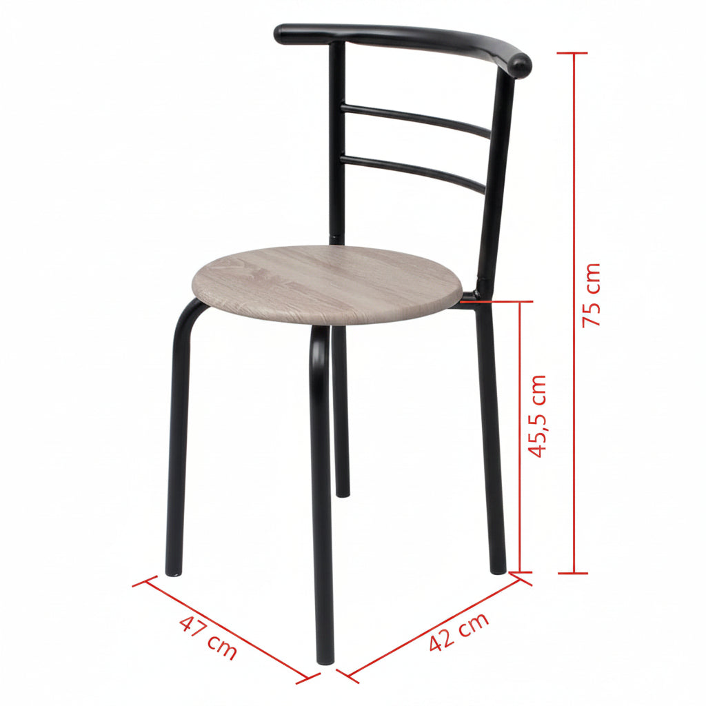 Frühstückstisch Bar-Set Mdf