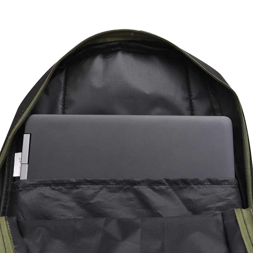 Schulrucksack 40 L Schwarz und Tarnfarbe