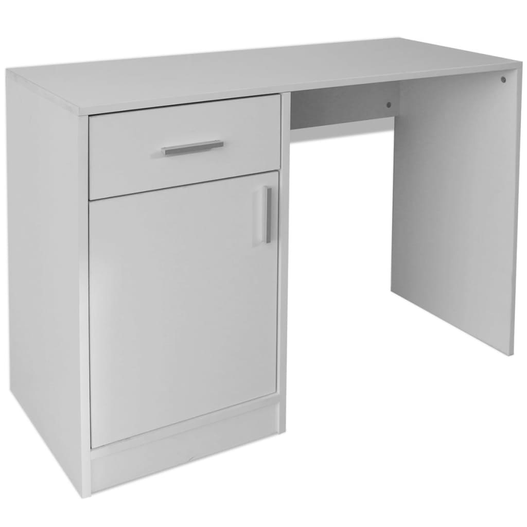 Schreibtisch Mit Schublade Und Schrank 100X40X73 Cm