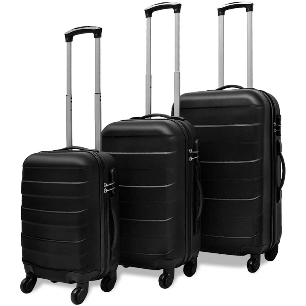 Hartschalen-Trolley-Set | Reisekoffer | Urlaubsgepäck | Rollkoffer | Kofferset