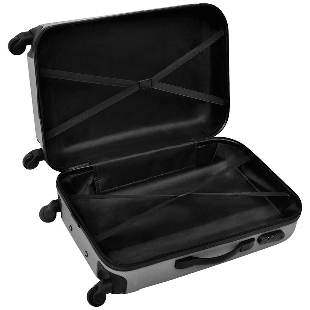 Hartschalen-Trolley-Set | Reisekoffer | Urlaubsgepäck | Rollkoffer | Kofferset
