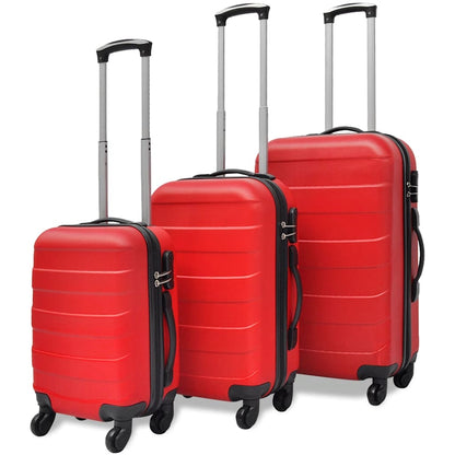 Hartschalen-Trolley-Set | Reisekoffer | Urlaubsgepäck | Rollkoffer | Kofferset
