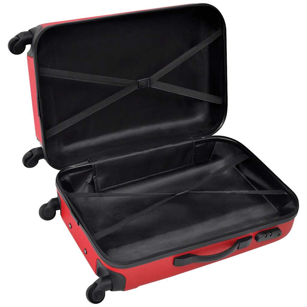 Hartschalen-Trolley-Set | Reisekoffer | Urlaubsgepäck | Rollkoffer | Kofferset