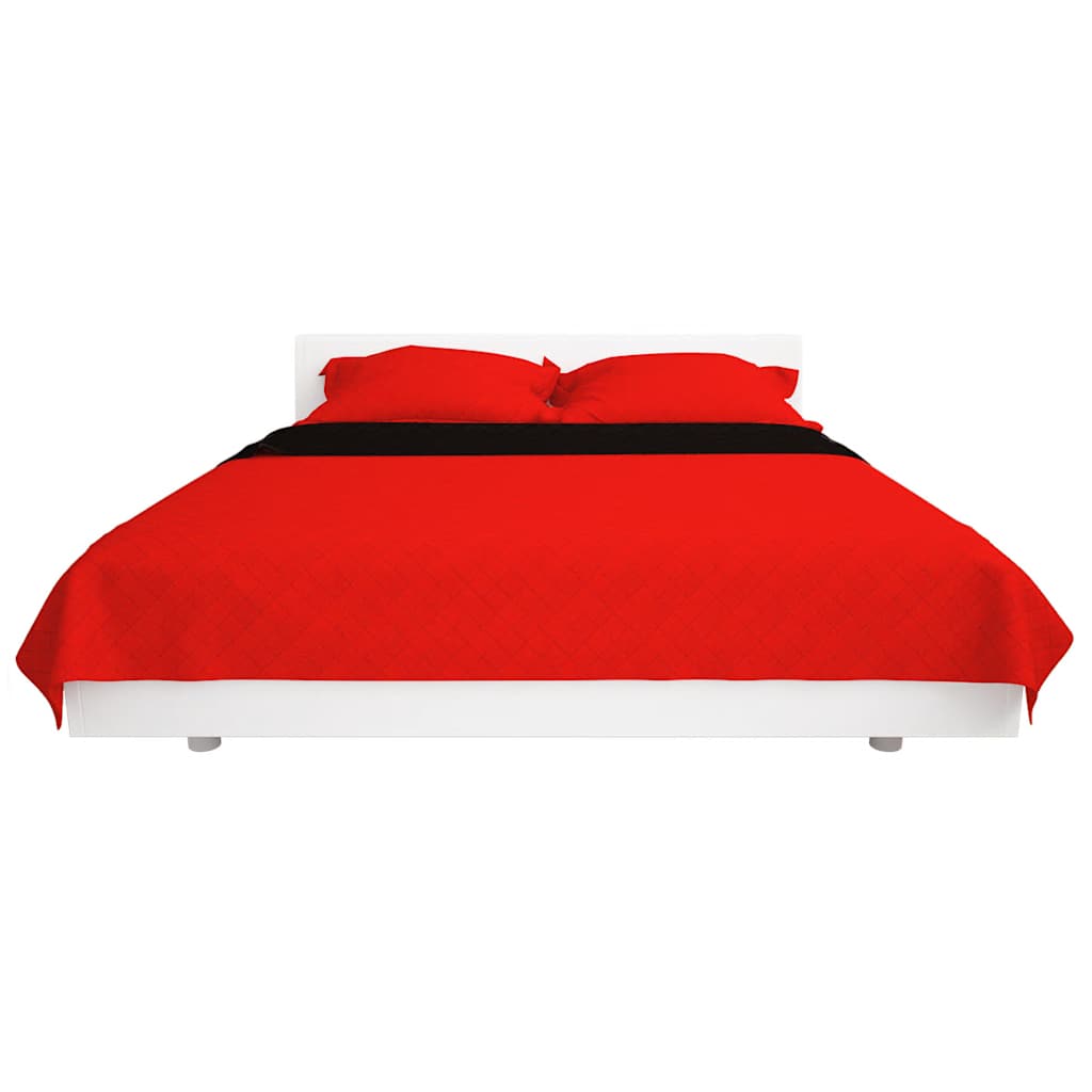 Zweiseitige Tagesdecke | Bettdecke | Steppdecke | Schlafdecke | 170 x 210 cm