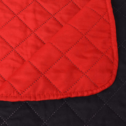 Zweiseitige Tagesdecke | Bettdecke | Steppdecke | Schlafdecke | 170 x 210 cm