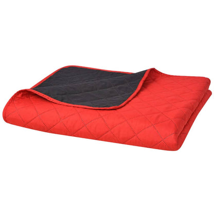 Zweiseitige Tagesdecke | Bettdecke | Steppdecke | Schlafdecke | 220 x 240 cm