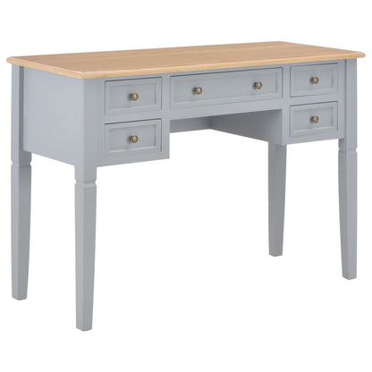 Schreibtisch Weiß 109,5 X 45 X 77,5 Cm Holz