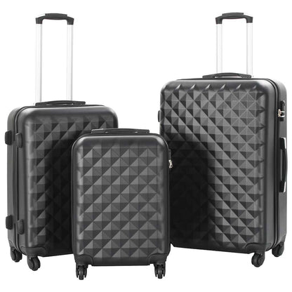 Hartschalen-Trolley-Set | Reisekoffer | Urlaubsgepäck | Rollkoffer | Kofferset