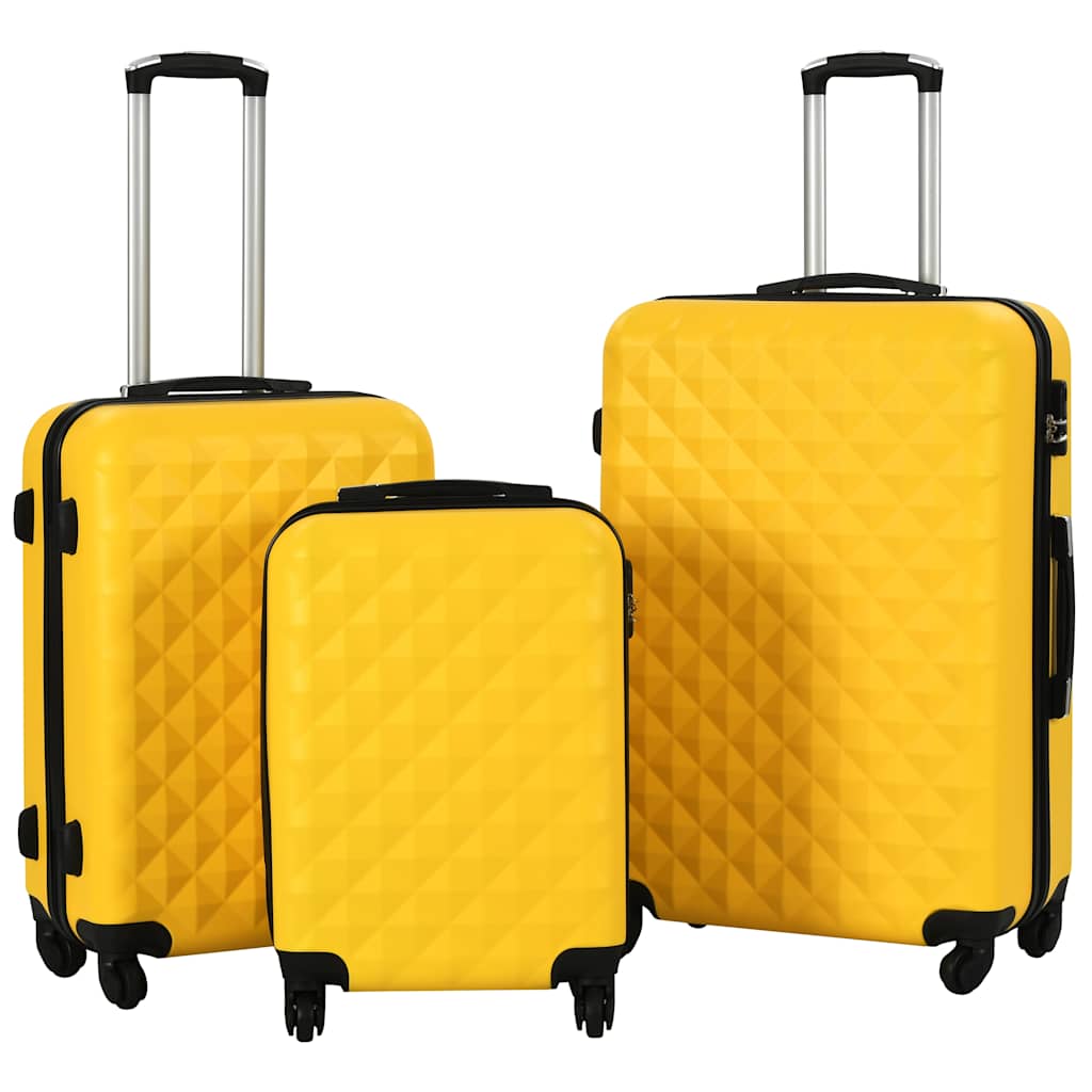 Hartschalen-Trolley-Set | Reisekoffer | Urlaubsgepäck | Rollkoffer | Kofferset