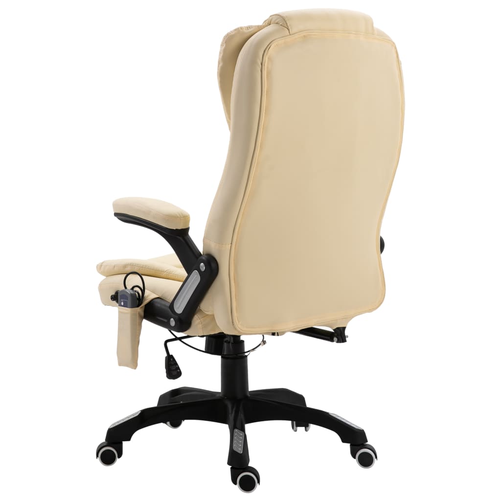 Massage-Bürostuhl Kunstleder