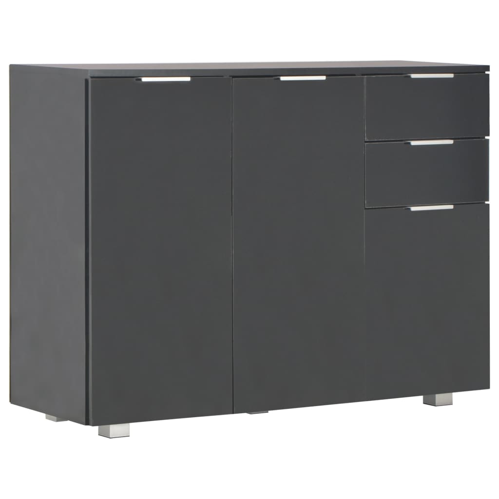 Sideboard Hochglanz- 107X35X80,5 Cm