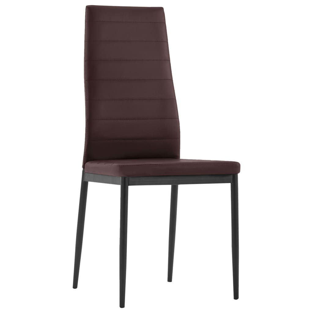 7-tlg. Essgruppe Cappuccino-Braun