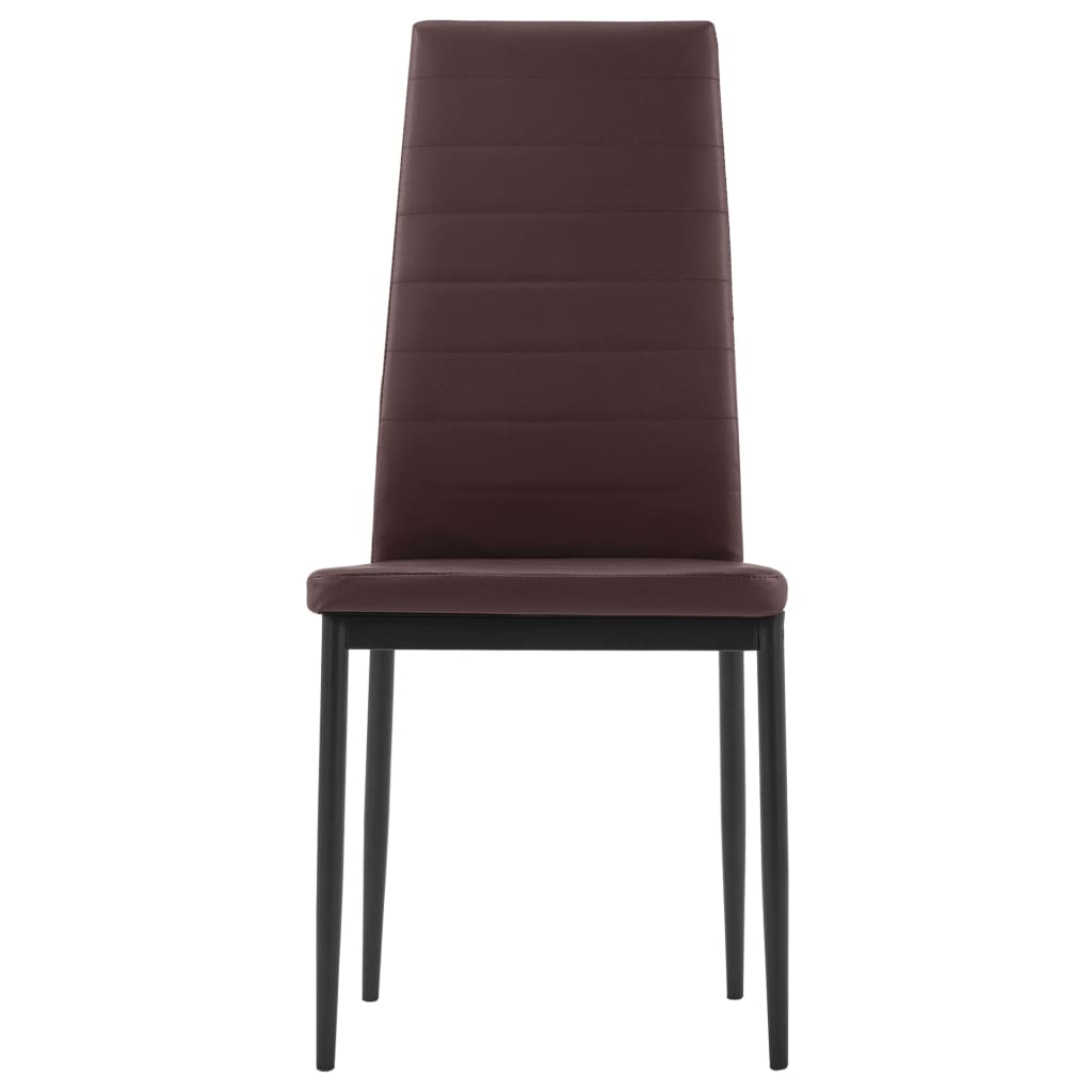 7-tlg. Essgruppe Cappuccino-Braun