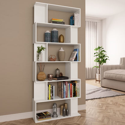 Bücherregal Schwarz Eichen-Optik 80X24X190,5 Cm Holzwerkstoff