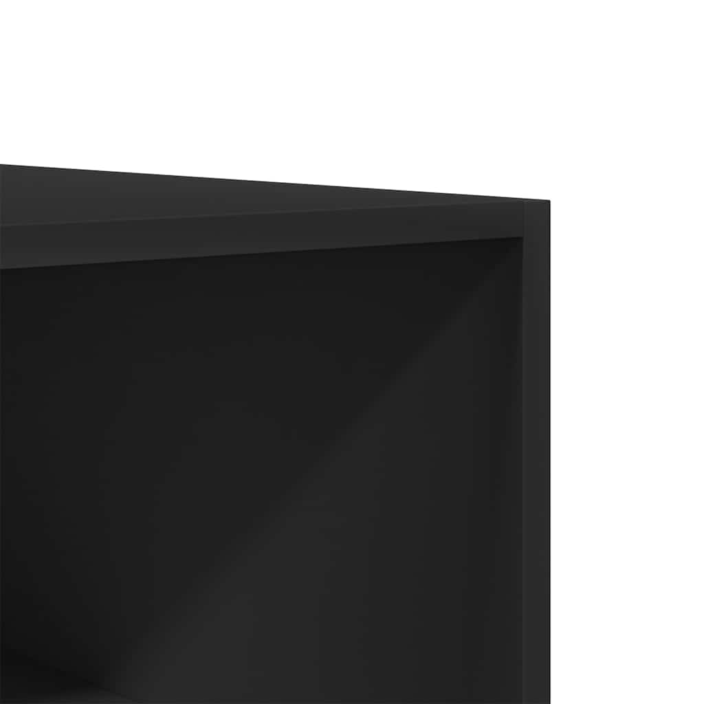 Kleiderschrank Hochglanz-Weiß 100x50x200 cm Holzwerkstoff