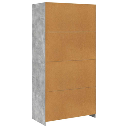 Kleiderschrank Hochglanz-Weiß 100x50x200 cm Holzwerkstoff