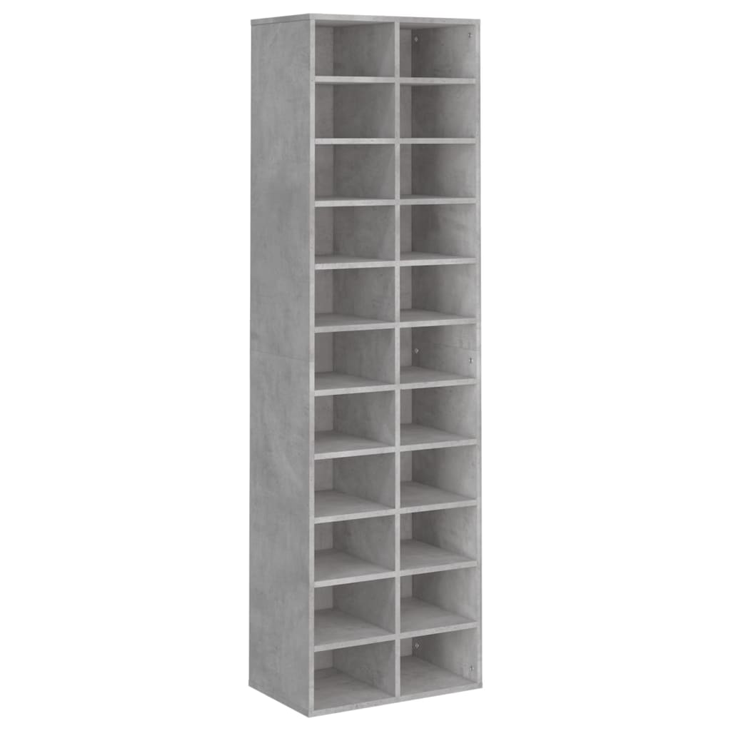 Schuhschrank 54X34X183 Cm Holzwerkstoff