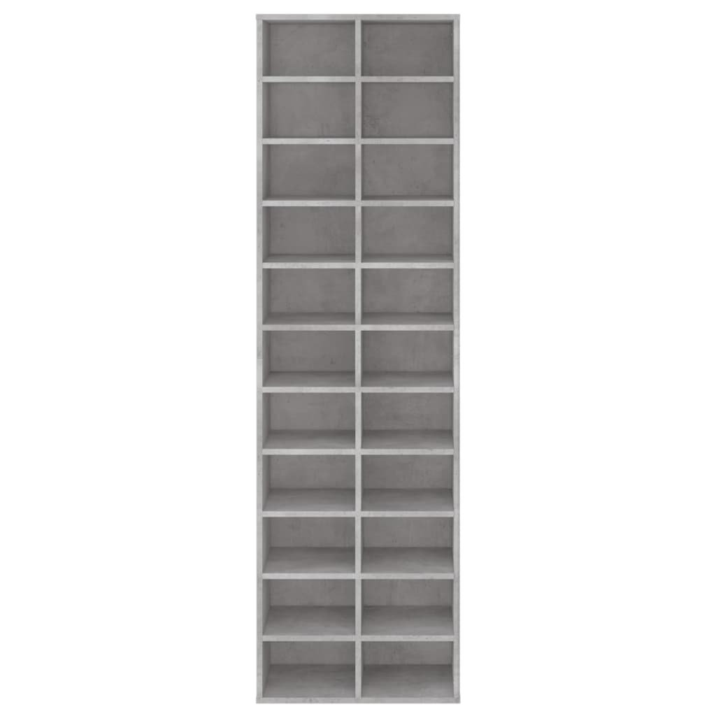 Schuhschrank Weiß 54x34x183 cm Holzwerkstoff