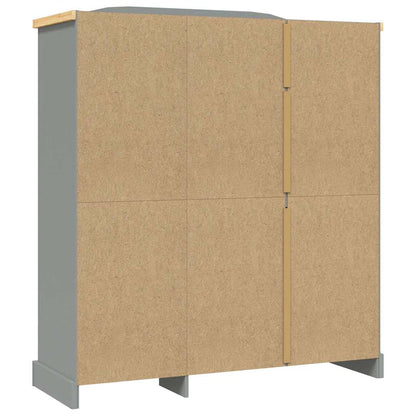 Kleiderschrank Mexiko-Stil Kiefernholz 3 Türen
