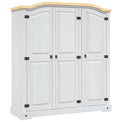 Kleiderschrank Mexiko-Stil Kiefernholz 3 Türen