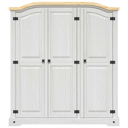 Kleiderschrank Mexiko-Stil Kiefernholz 3 Türen