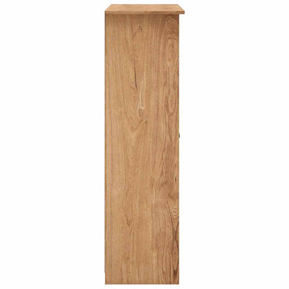 Kleiderschrank 3-Türig Weiß 118×50×171,5 cm Kiefer Panama Serie