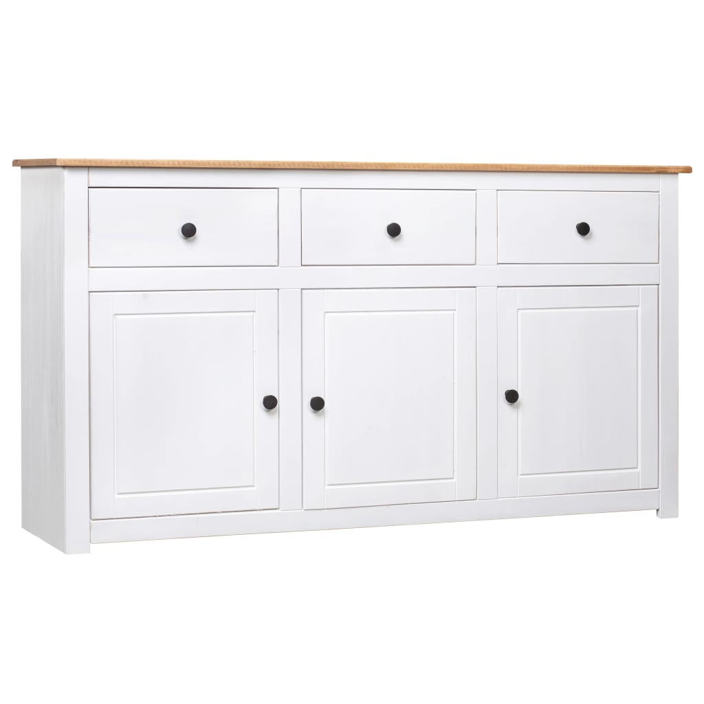 Sideboard 135X40X80 Cm Kiefernholz Panama