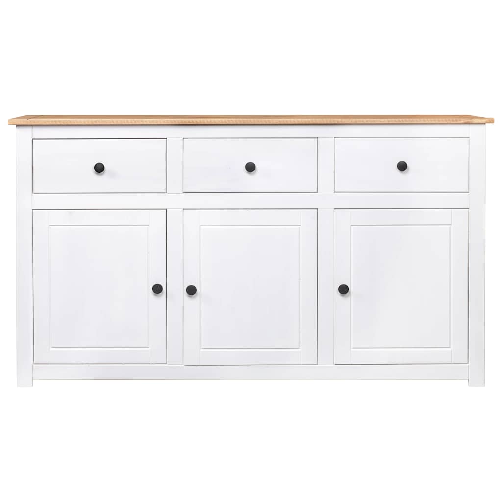 Sideboard 135X40X80 Cm Kiefernholz Panama