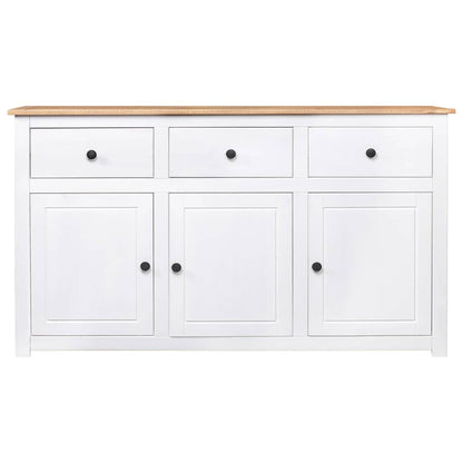 Sideboard 135X40X80 Cm Kiefernholz Panama