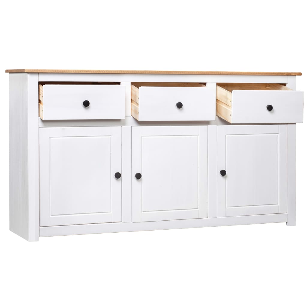 Sideboard 135X40X80 Cm Kiefernholz Panama