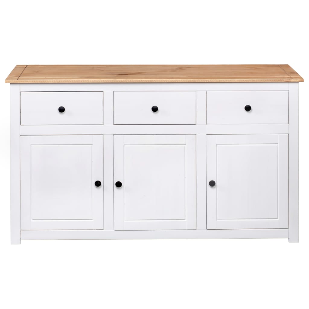 Sideboard 135X40X80 Cm Kiefernholz Panama